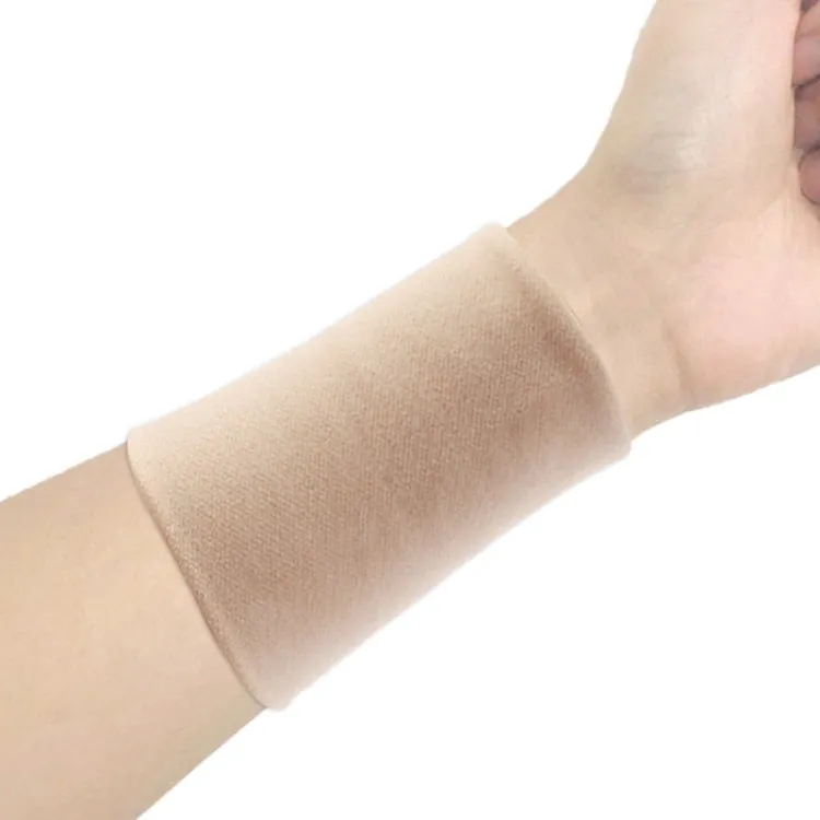 1 Pair Joint Keep Warm Cold Nylon Protection Cover, Specification: M(Bracers Skin Color)