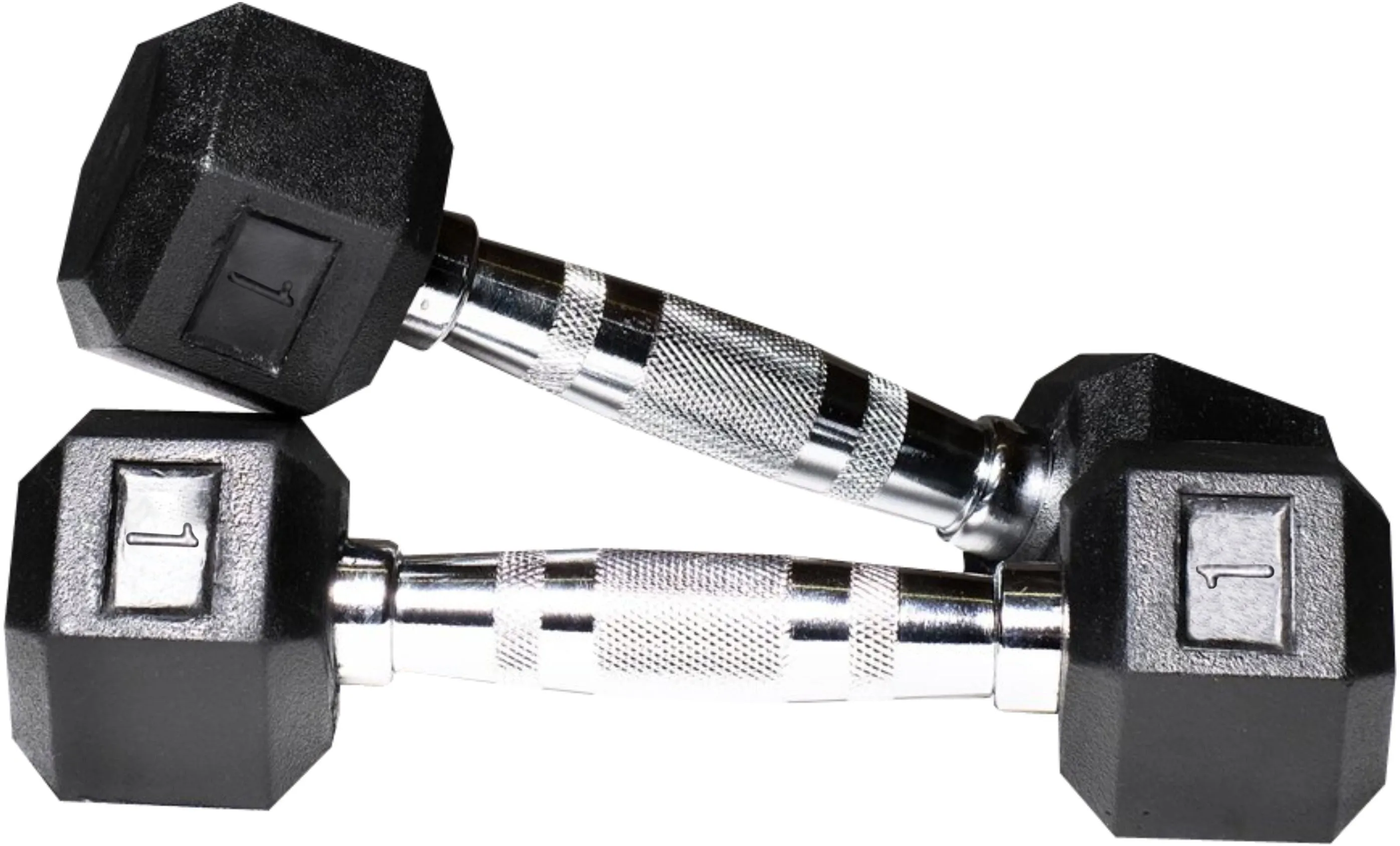 1kg Fixed Weight Hexagonal Dumbbell (2*1 kg)