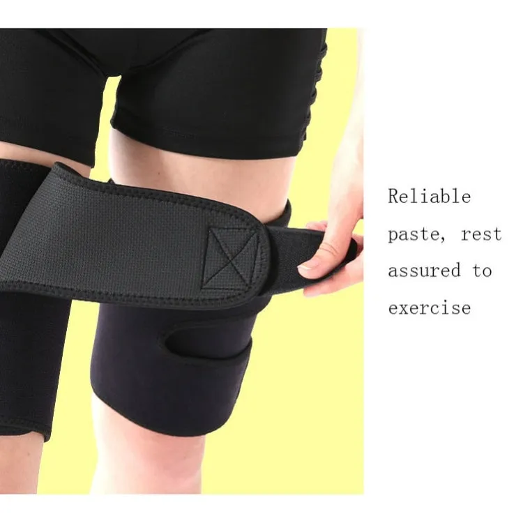 1pair Adhesive Thigh Protector Sports and Fitness Leg Protector, Specification: XL ( 81 x 20cm）