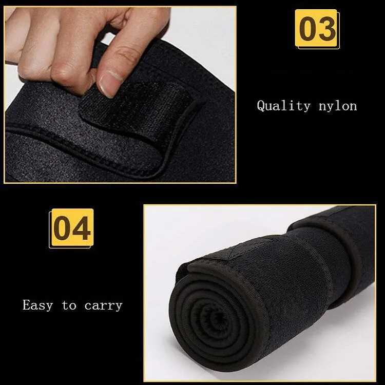 1pair Adhesive Thigh Protector Sports and Fitness Leg Protector, Specification: XL ( 81 x 20cm）