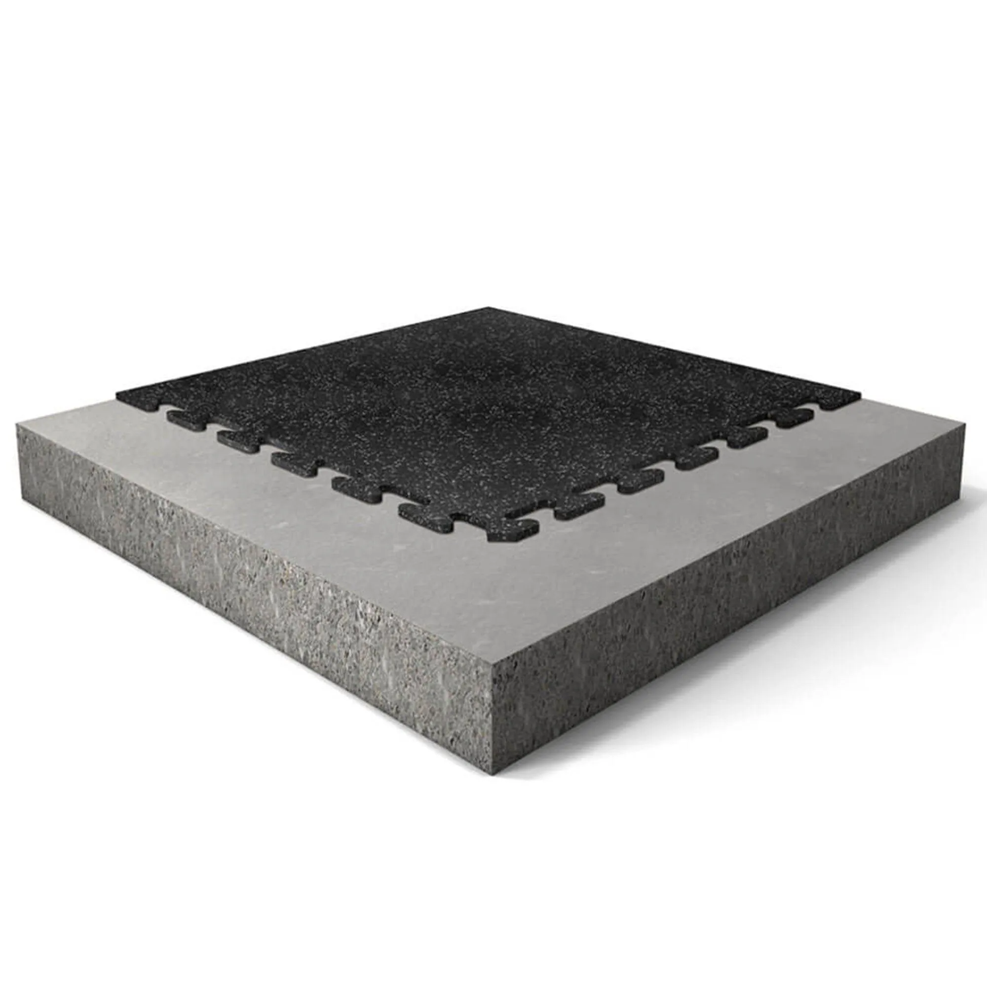 24" x 24" Regupol Activlok Interlocking Rubber Tile (Center)