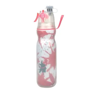 470ml Summer Outdoor Sports Training Spray Cooling Water Cup, Color: Splash Ink 3-layers