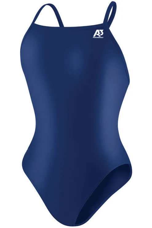 A3 Performance Xback Poly w/Contrast Trim - Navy