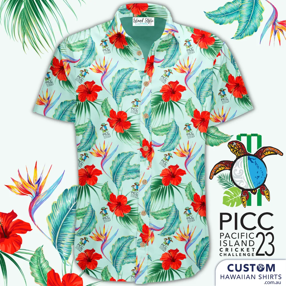 ADF PICC23 Pacific Island Cricket Tournament Challenge - Custom Military Shirts