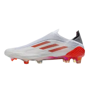 Adidas X Speedflow  FG White Red - Goatkits Boots