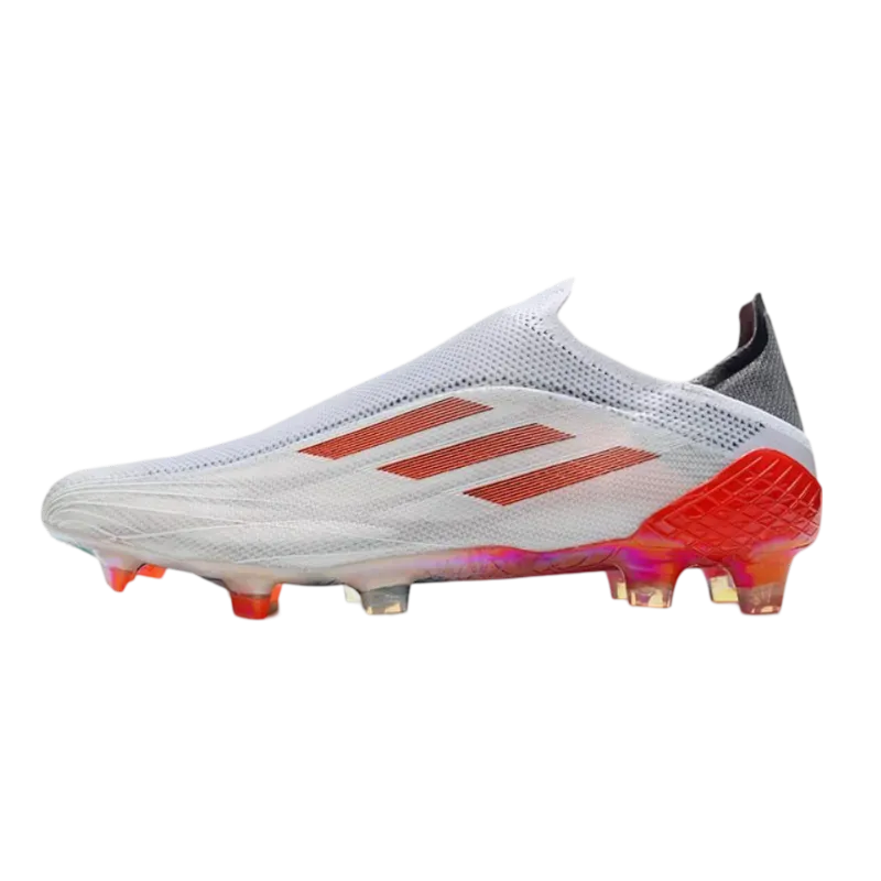 Adidas X Speedflow  FG White Red - Goatkits Boots