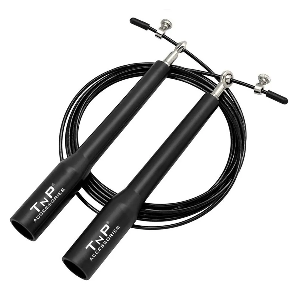 Adjustable Skipping Rope 3m /10ft Black