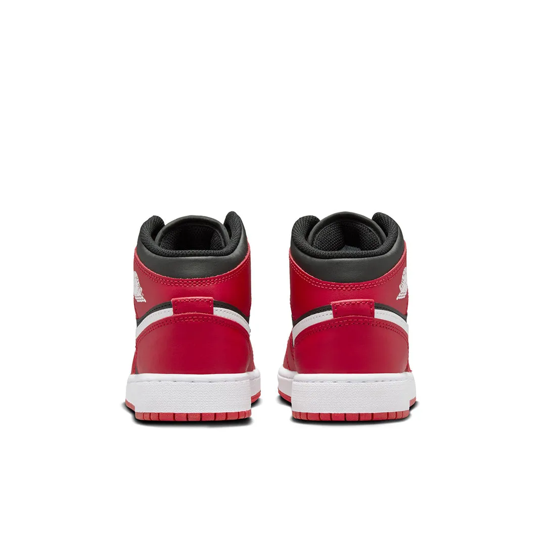 AIR JORDAN 1 MID (GS) GYM RED