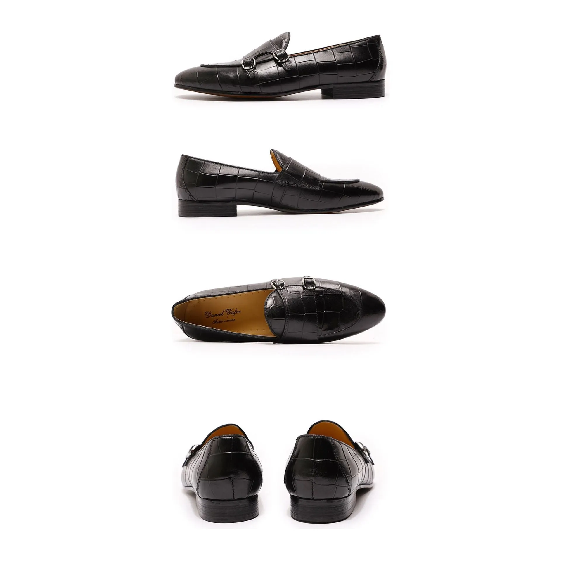 Alliluxe Exotic Slip On Loafers