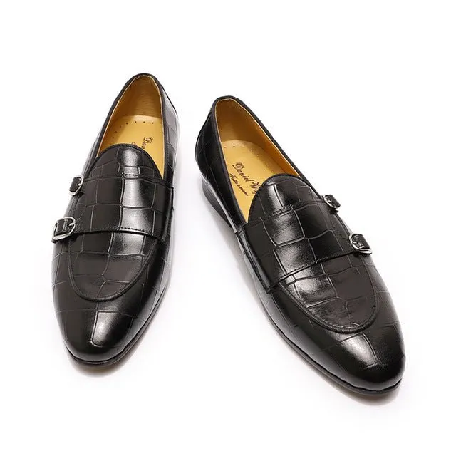 Alliluxe Exotic Slip On Loafers