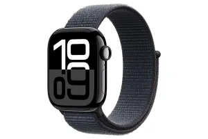 Apple Watch Series 10 GPS | 42mm | Jet Black Aluminium Case with Ink Sport Loop