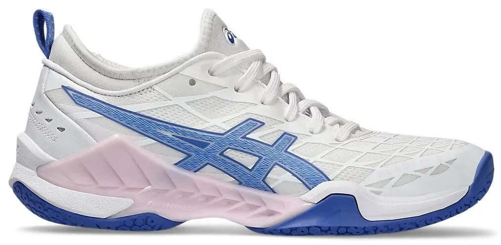 Asics Blast FF 3 Women's Court Shoe White/Sapphire