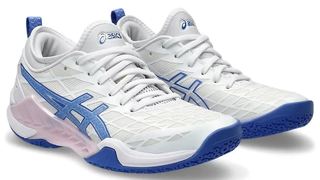 Asics Blast FF 3 Women's Court Shoe White/Sapphire