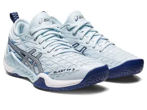 Asics Blast FF 3 Women's Court Shoes, Sky / Indigo Blue