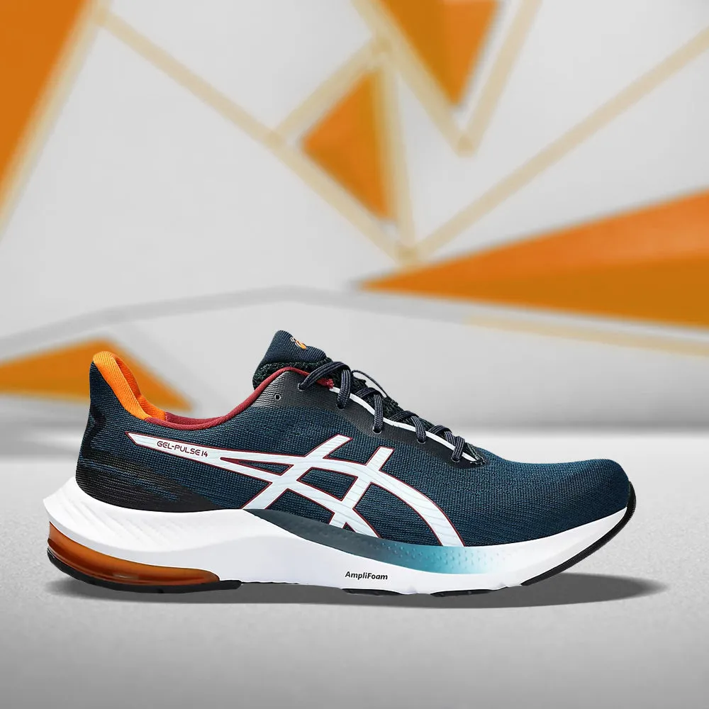 ASICS GEL-PULSE 14 (M) - MAKO BLUE/WHITE RUNNING SHOES