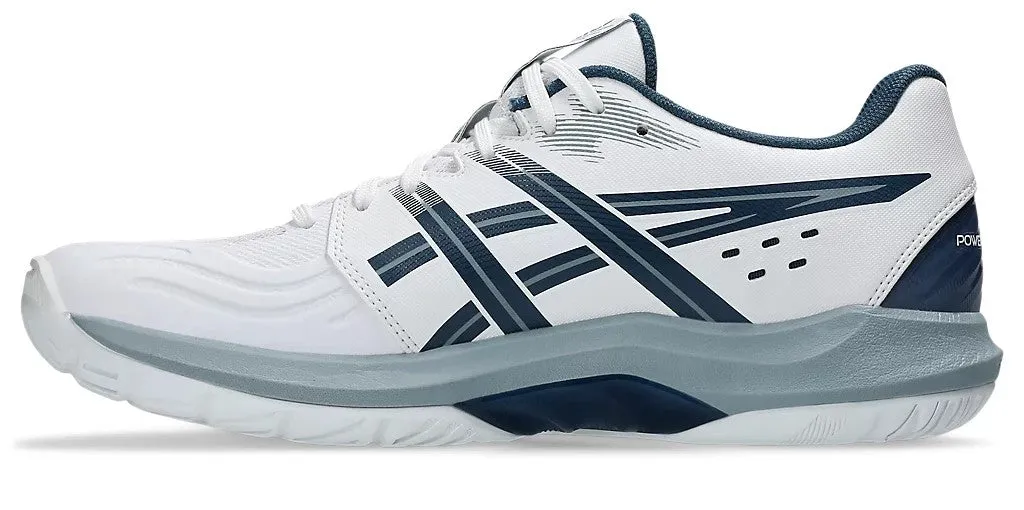 Asics Power Break FF White/Vintage Indigo Men's Court Shoe