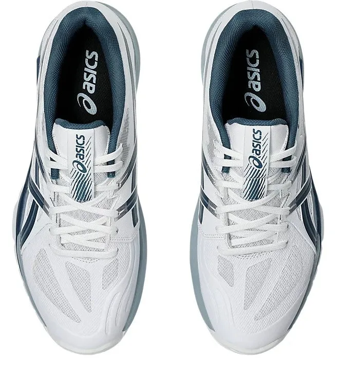 Asics Power Break FF White/Vintage Indigo Men's Court Shoe