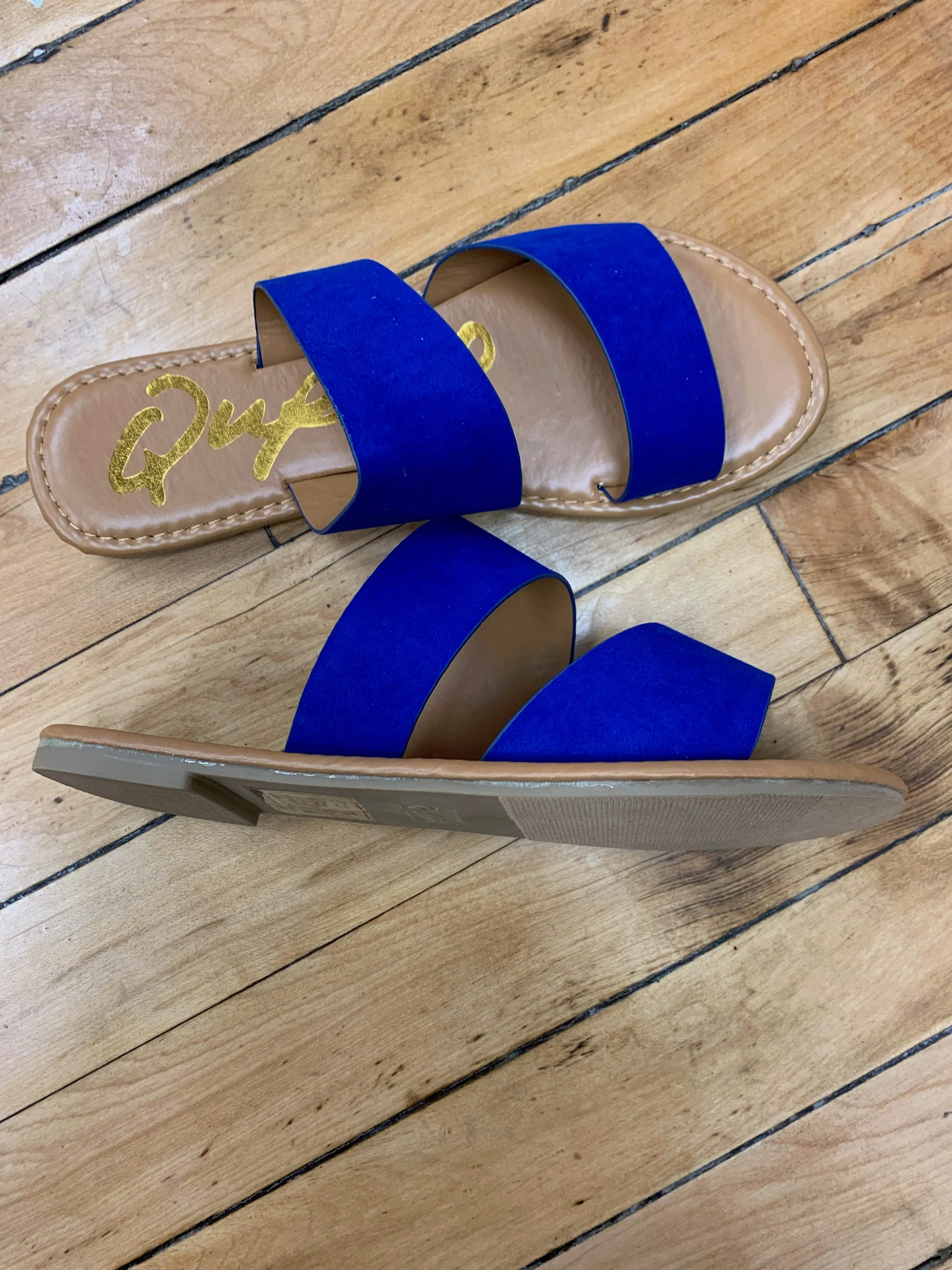 Athena Sandal - Blue