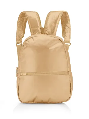 Backpack and Convertible Sling Bag in Gold