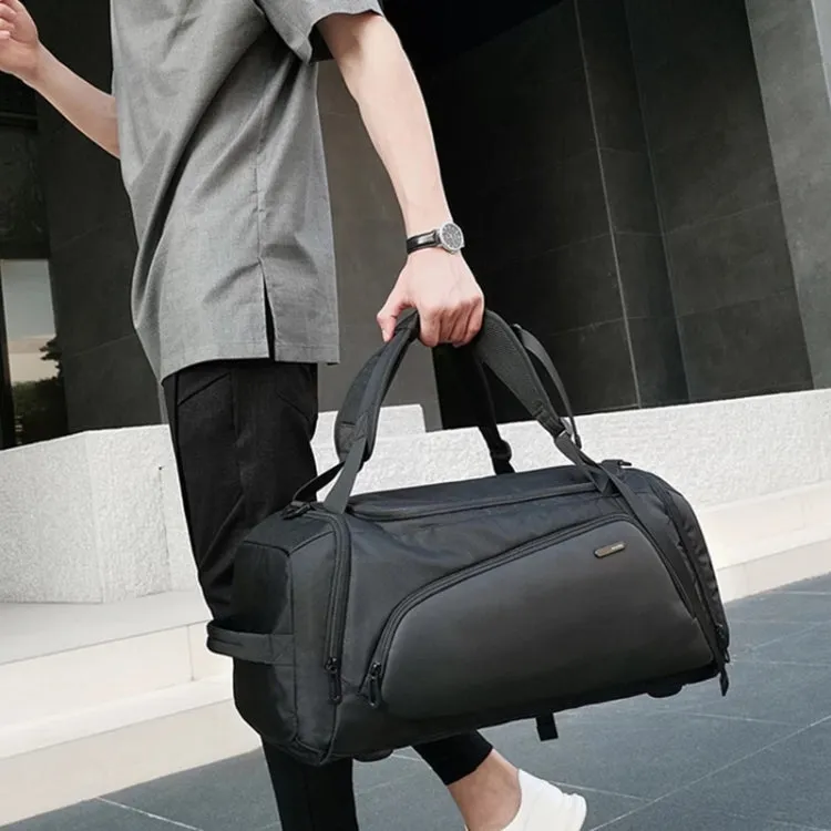 Bange BG-1917 17 inch Men Waterproof Oxford Cloth Multifunctional Fitness Travel Bag(Grey)