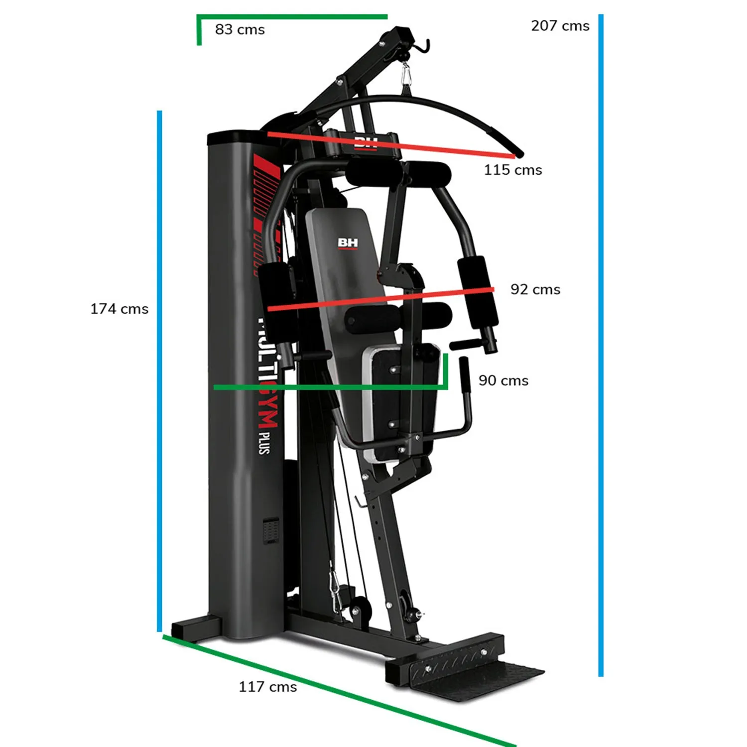 BH Fitness G112B Multi Gym