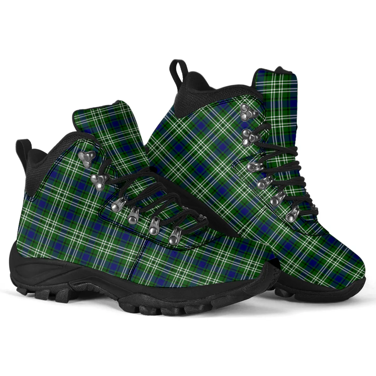 Blackadder Tartan Alpine Boots