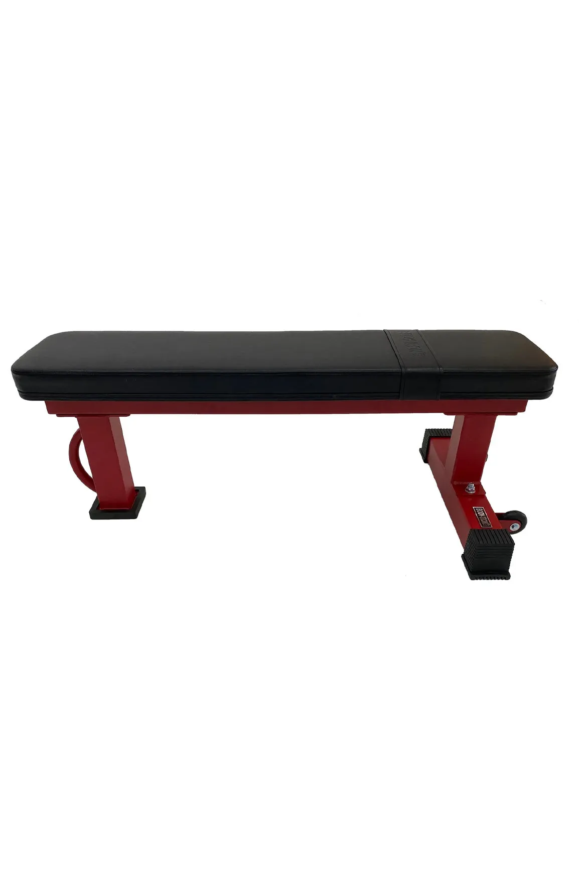 Body Iron Commercial Flat Bench Red Frame