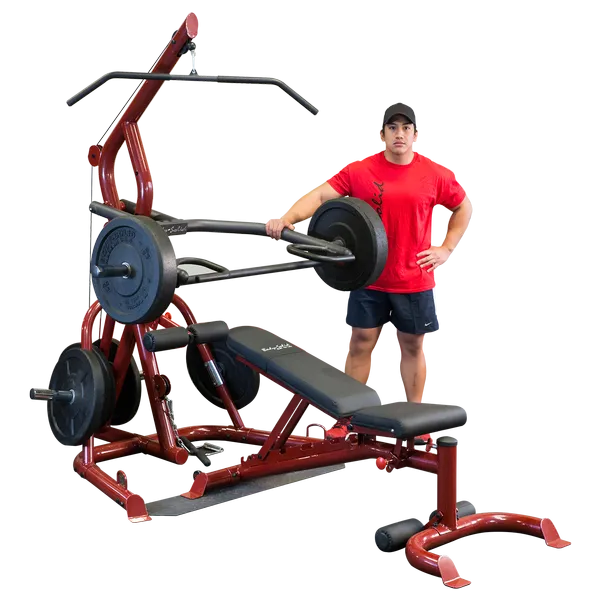 Body-Solid Corner Leverage Gym Package GLGS100P4