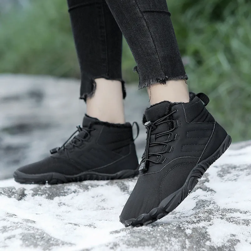 Boots Wear-resistant Outdoor Sports Cotton Shoes For Men And Women Winter