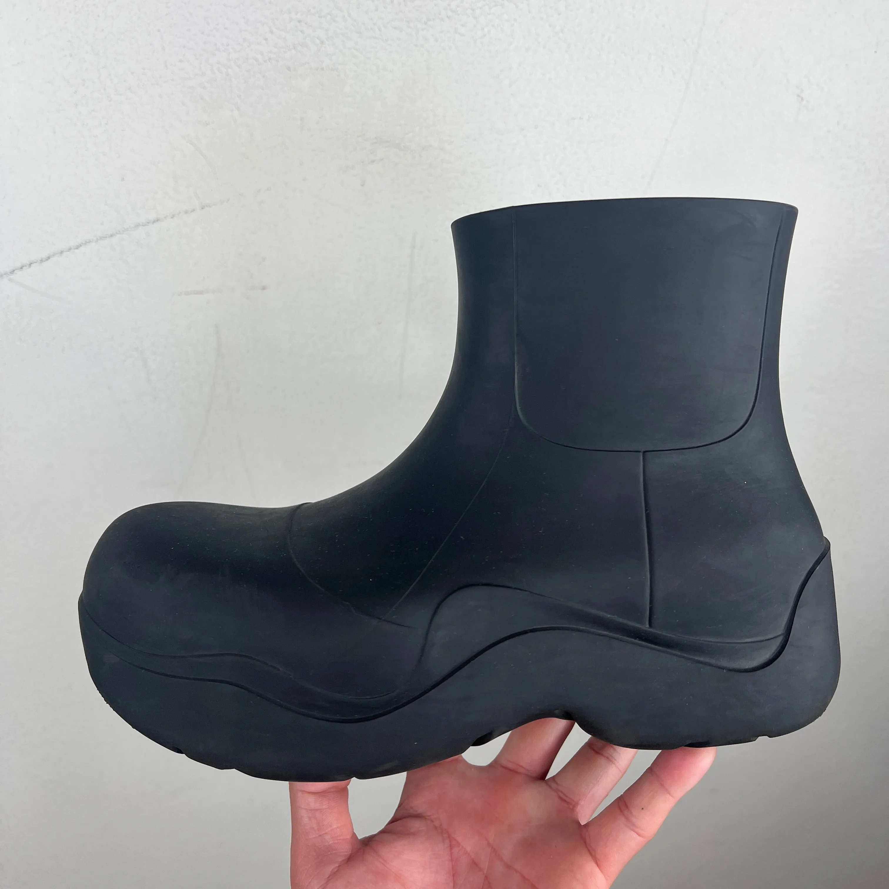 Bottega Veneta Black Puddle Boots