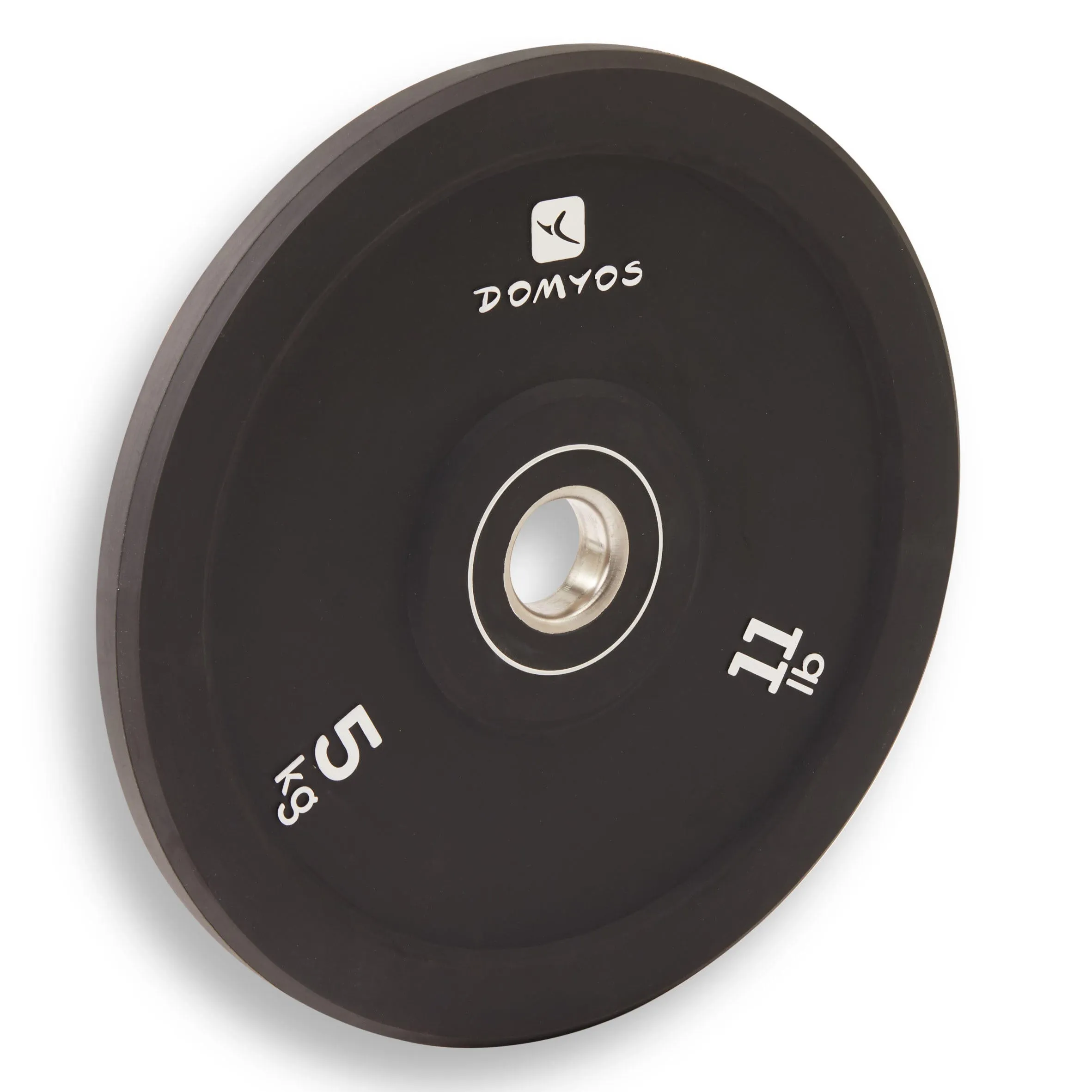 Bumper plate weight 5 kg inner diameter 50 mm DOMYOS