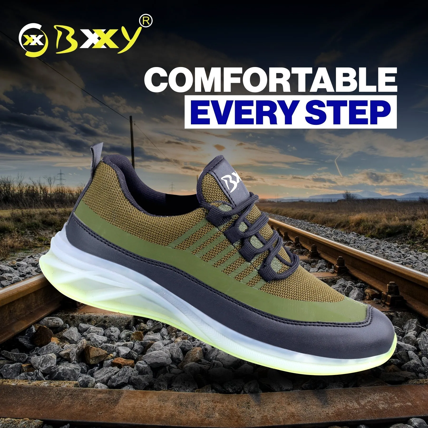 Bxxy's Comfortable Walking Sports Shoes