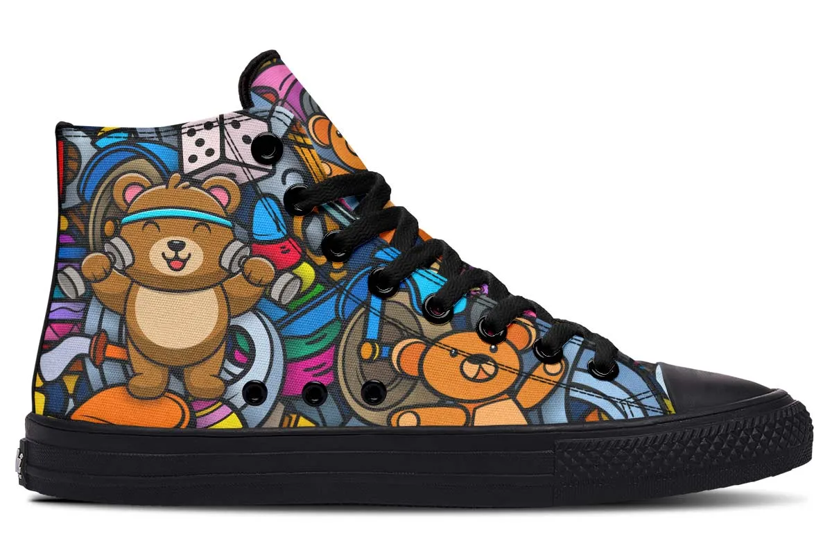 Cartoon Fit Teddy Bear