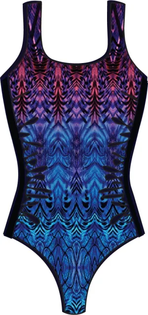 Chlorine Resistant FINZ One Piece Swimsuit Regular & Plus Size