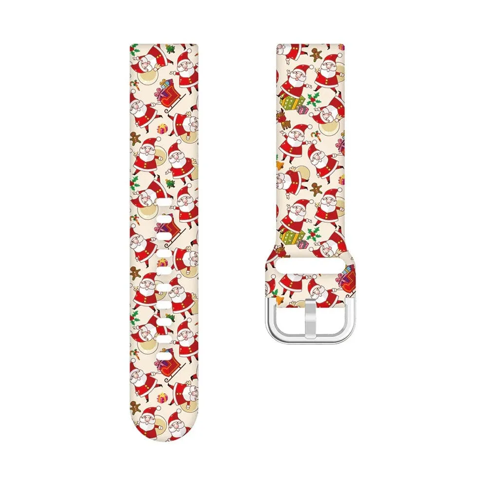 Christmas Watch Straps compatible with the Fossil Hybrid Range