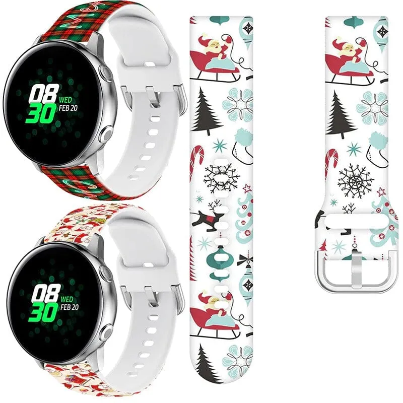 Christmas Watch Straps compatible with the Fossil Hybrid Range