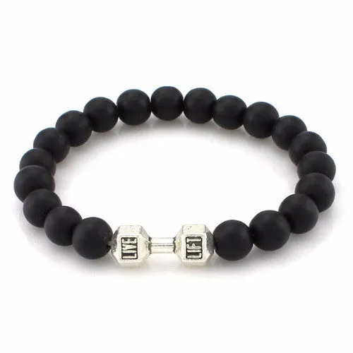 Classy Men Bracelet Matte Gym