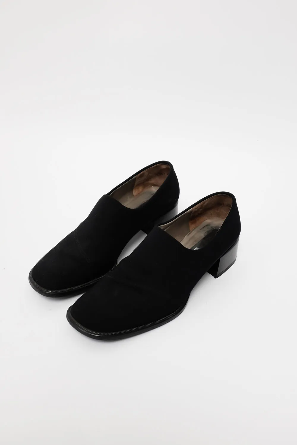 CLEAN 38 39 MINIMALIST BLACK LOAFER SHOES