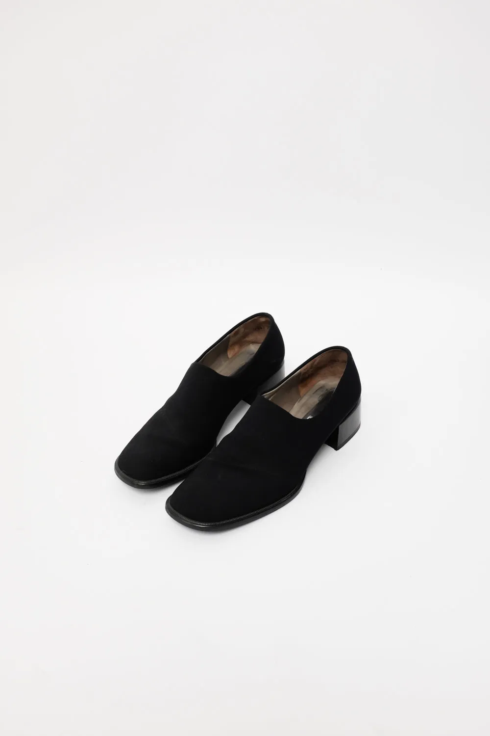 CLEAN 38 39 MINIMALIST BLACK LOAFER SHOES