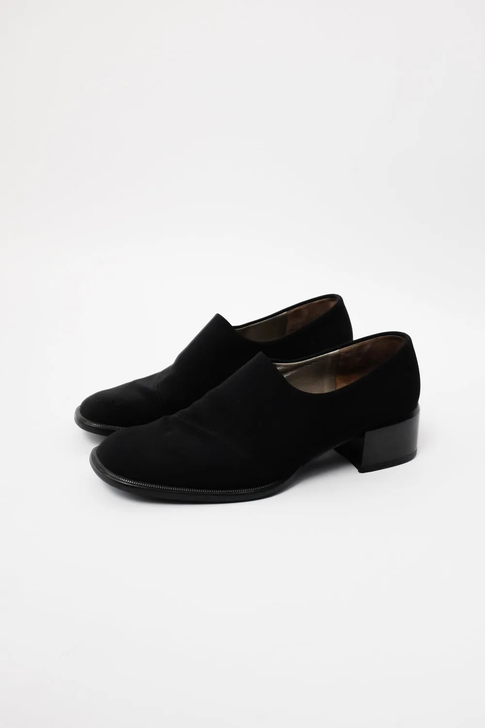 CLEAN 38 39 MINIMALIST BLACK LOAFER SHOES