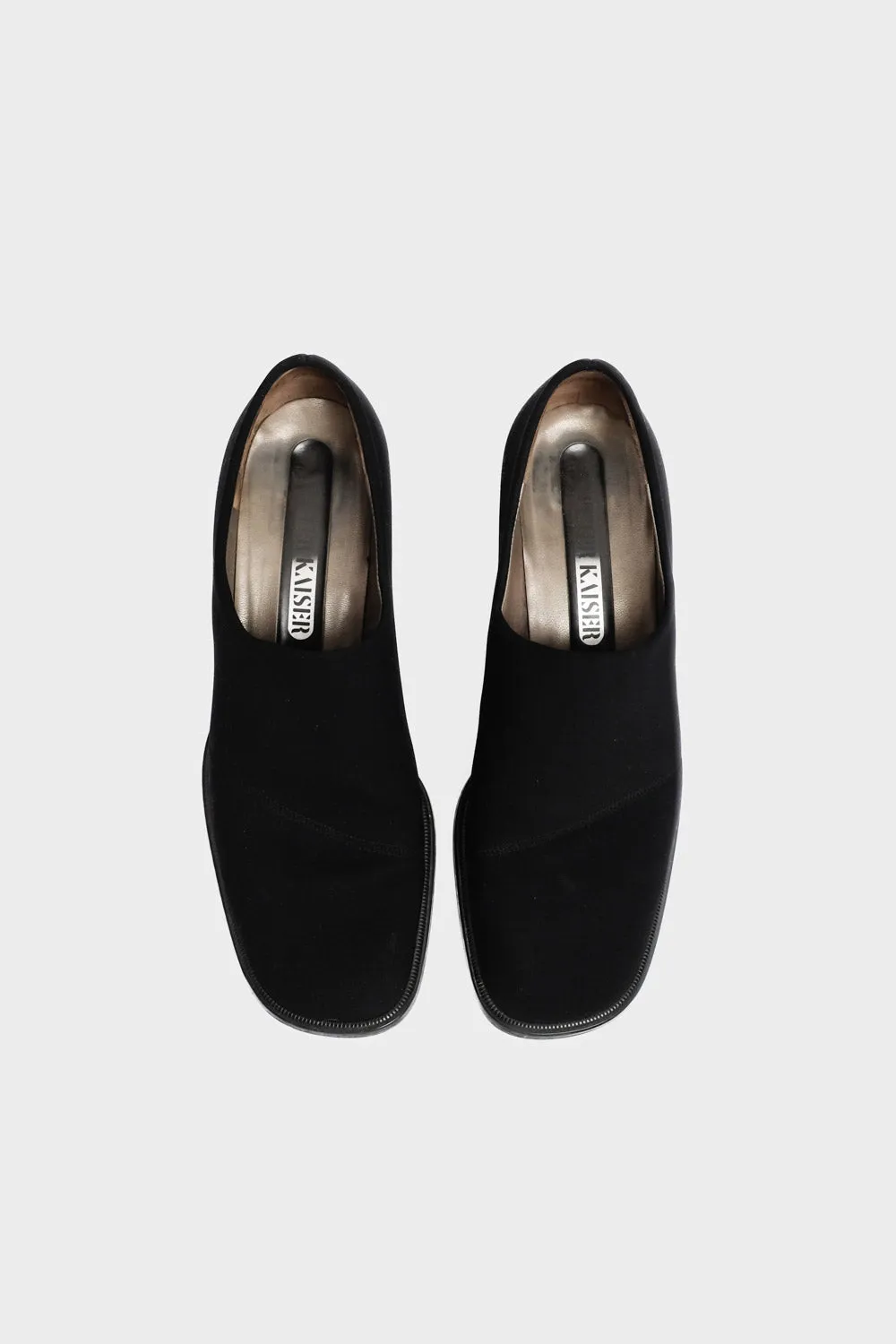 CLEAN 38 39 MINIMALIST BLACK LOAFER SHOES