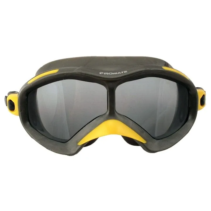 Curved Swim Mask with Anti-Fog Coating and Imapact Resistant Lens - SG130