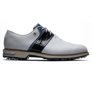 DJ Premiere Cleated Golf Shoe White/Navy - 2025