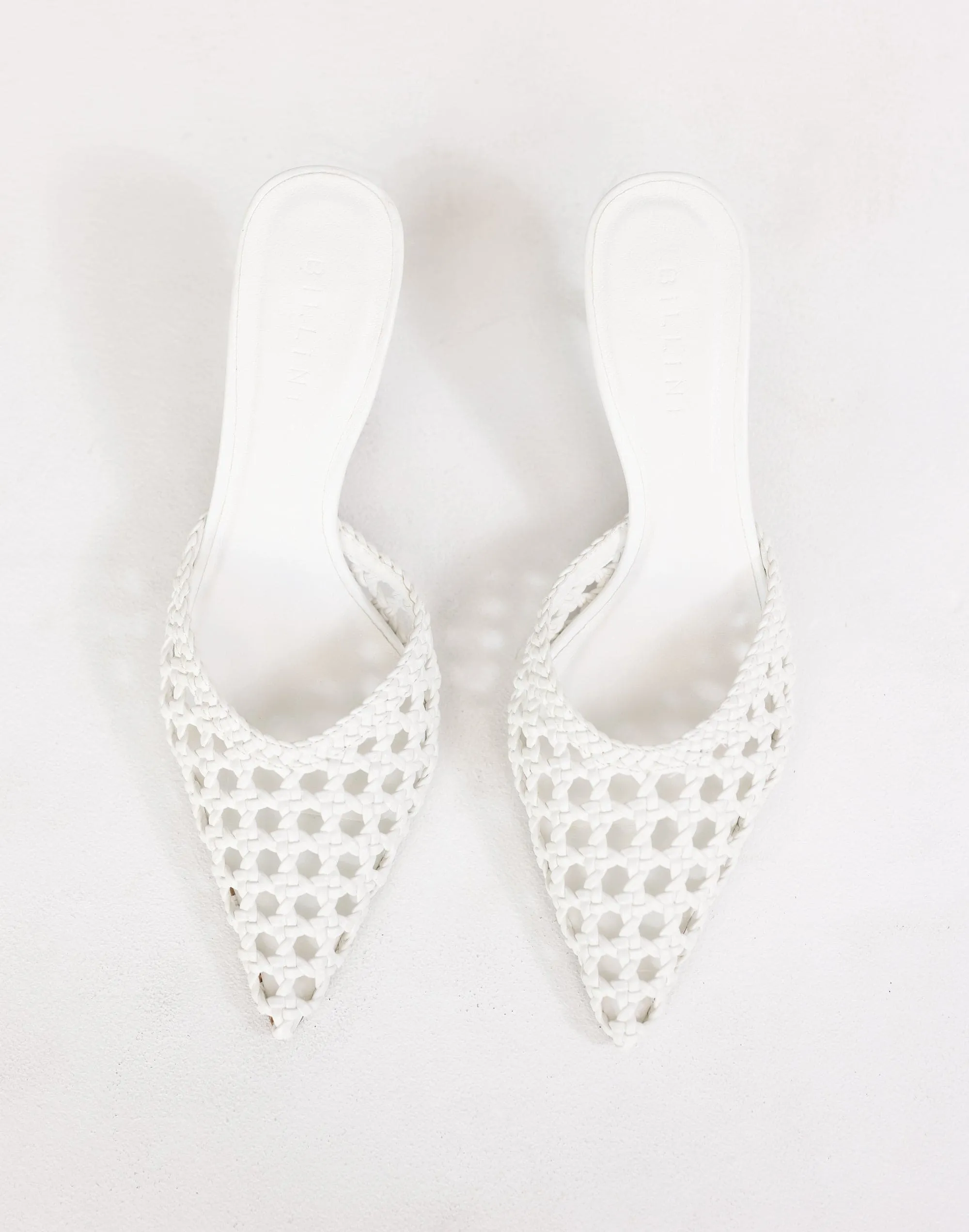 Dottie Heels (White) - By Billini