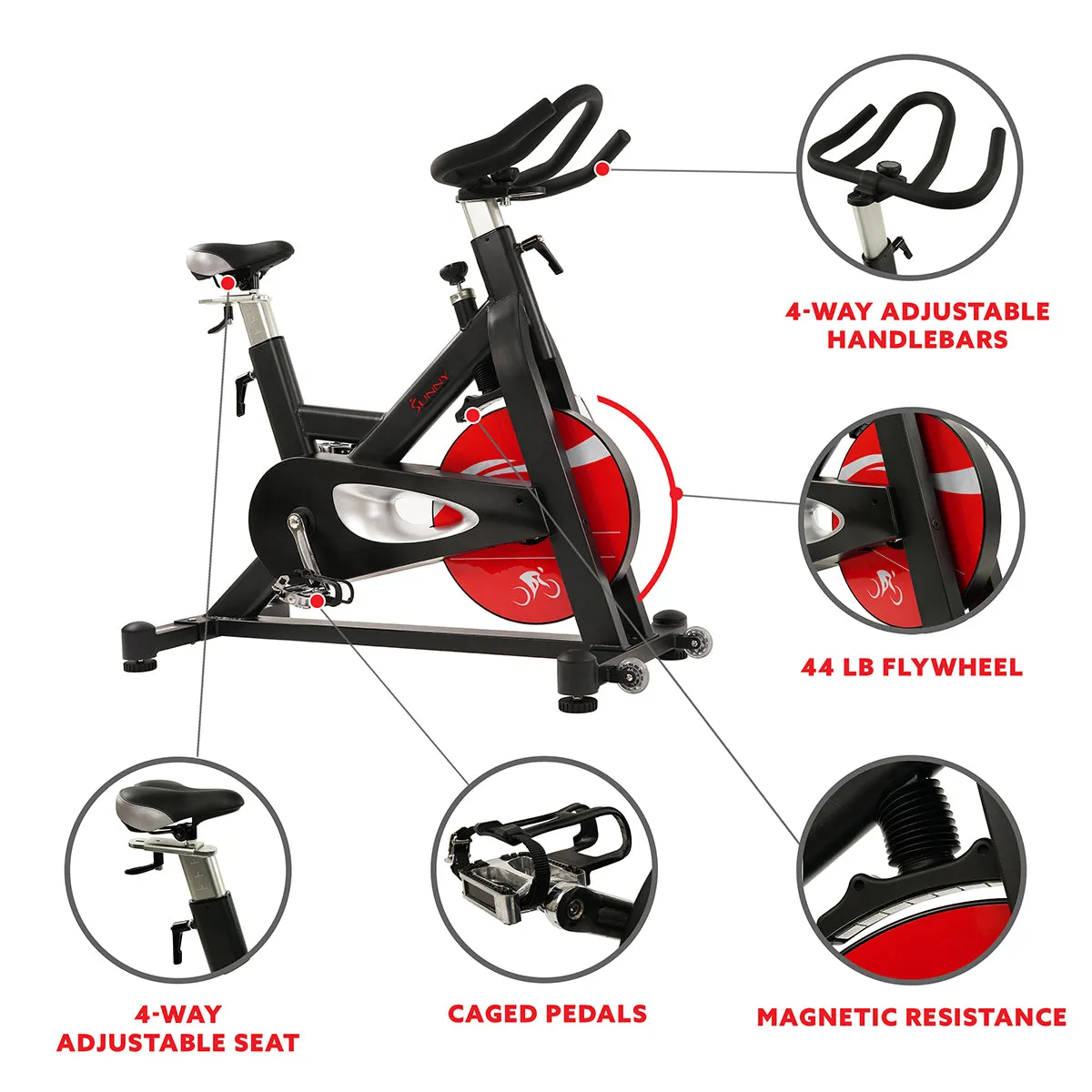 Evolution Pro Magnetic Belt Drive Heavy Duty Indoor Cycling Bike