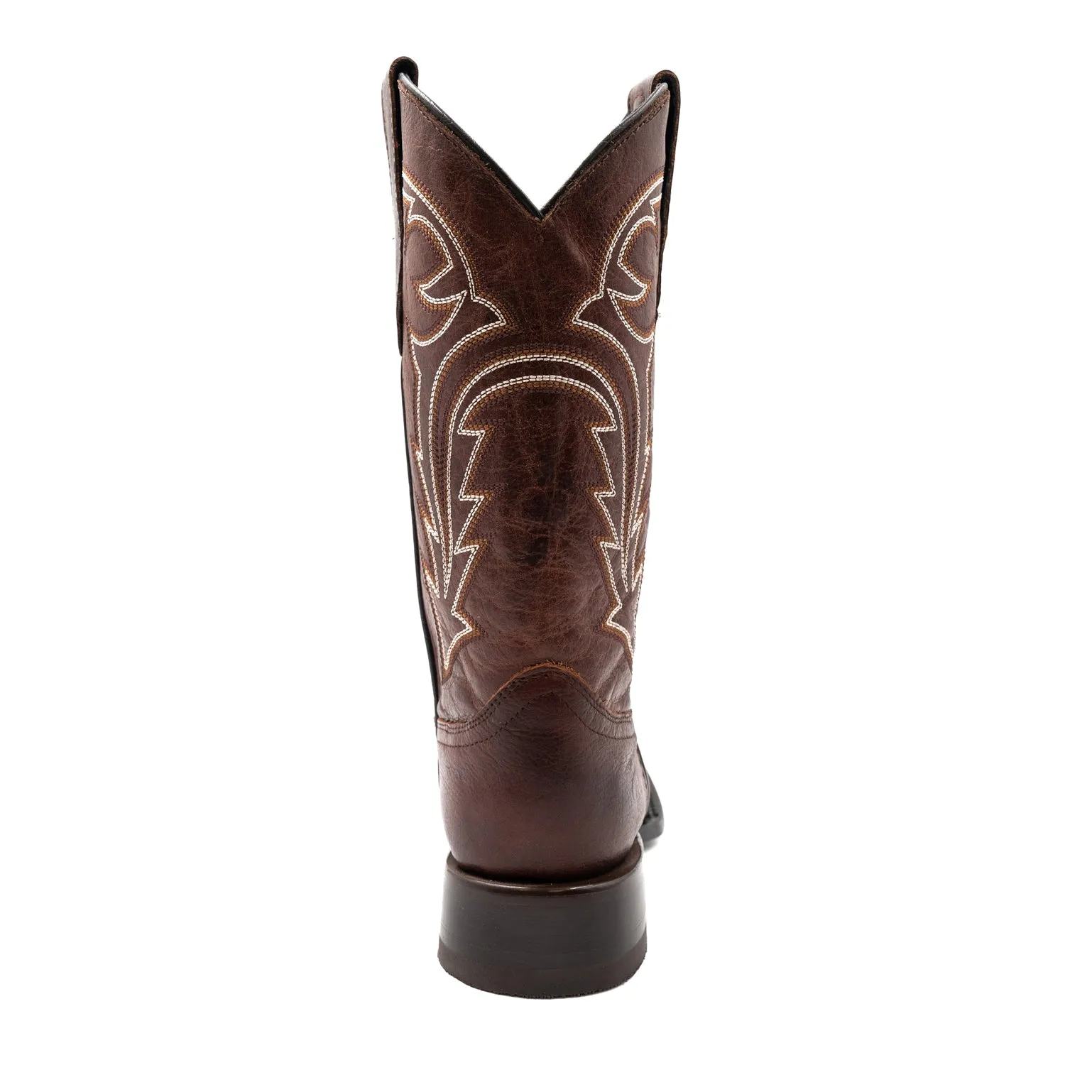 Ferrini Mens Dylan Square Toe Brandy Leather 13in Cowboy Boots