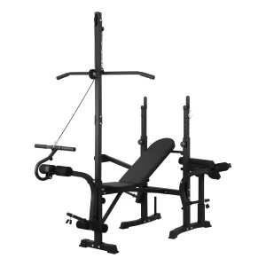 Finex Bench Press Weight Bench Multi-Station Fitness Gym Pulldown Equipment