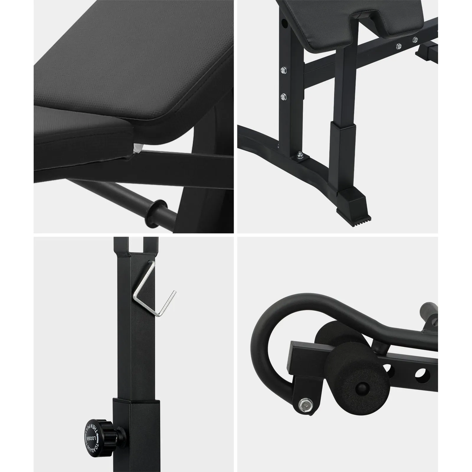 Finex Bench Press Weight Bench Multi-Station Fitness Gym Pulldown Equipment