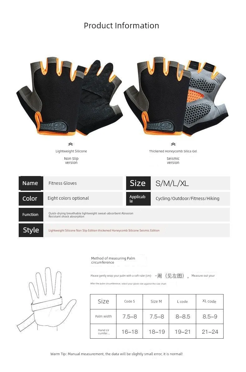 Fitness Pull-Up Gloves - Anti-Cocoon Technology, Improved Grip & Durability