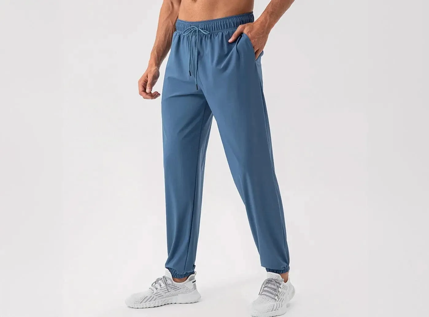 FitVille Men's Dynamic Fit Sport Pants